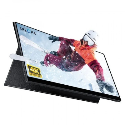Уцінка* Портативний монітор Arzopa E1 Extreme Slim black 14" 3840x2160 60 Гц *3 битих пікселя