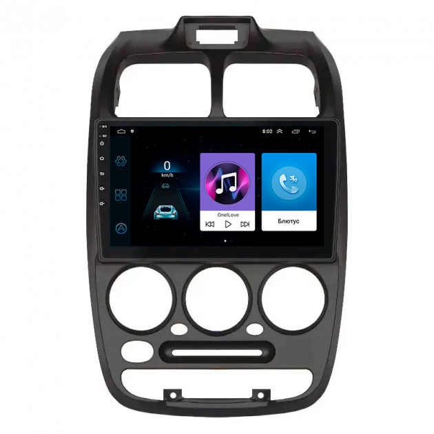 Штатная магнитола Lesko для Hyundai Accent II Рестайлинг 2002-2005 экран 9" 1/16Gb Wi-Fi GPS Base
