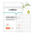 Гидроколоидные патчи от прыщей и угрей против акне дневные Lanbena Acne Pimple Patch 25 шт