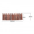 Лестница для грызунов T011006 в клетку из дерева 28,5*8*10 см