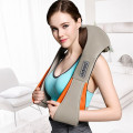 Роликовый массажер для шеи и плеч Massager of Neck Kneading Beige + Orange