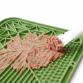 Лизательный коврик Taotaopets TT069909 антистресс для собак и кошек силиконовый 20*20 см Green