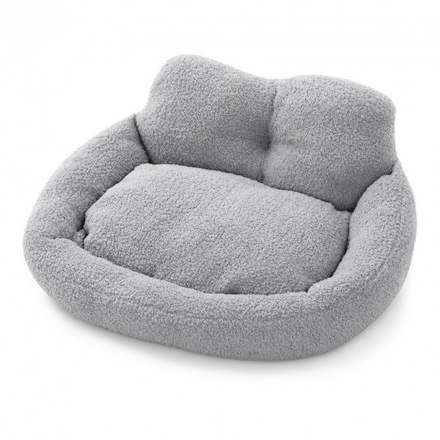 Лежак пуфик для котов собак Taotaopets TT-515511 диван для домашних животных Gray 50*45*25 см