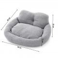 Лежак пуфик для котов собак Taotaopets TT-515511 диван для домашних животных Gray 50*45*25 см