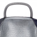 Сумка для ланча BBO15 Strawberry ланч бэг на молнии с карманом термосумка Dark Blue
