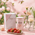 Подарочный наборSpa Gift Basket Set 05 из 7 предметов мыло бомбочка для ванны ароматические свечи гипсофила повязка чашка с ложкой Pink