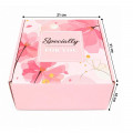 Подарочный наборSpa Gift Basket Set 06 из 7 предметов термостакан мыло соль для ванны ароматическая свеча открітка резинка для волос носки Pink