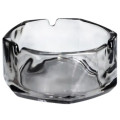 Попільничка скляна Diamond Faceted 12 см, сірий Yiwu HP-34-79