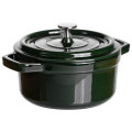Кокотниця чавунна емальована 2 л, малахіт Yiwu HP-FLG-8 green