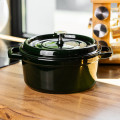 Кокотниця чавунна емальована 4 л, малахіт Yiwu HP-FLG-10 green