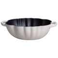 Каструля чавунна емальована Iron Tomato 2,5 л, білий Yiwu HP-FLG-20 BEIGE