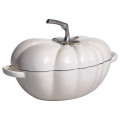 Каструля чавунна емальована Iron Tomato 2,5 л, білий Yiwu HP-FLG-20 BEIGE