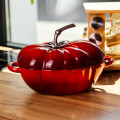 Каструля чавунна емальована Iron Tomato 2,5 л, червоний Yiwu HP-FLG-20 RED