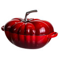 Каструля чавунна емальована Iron Tomato 2,5 л, червоний Yiwu HP-FLG-20 RED
