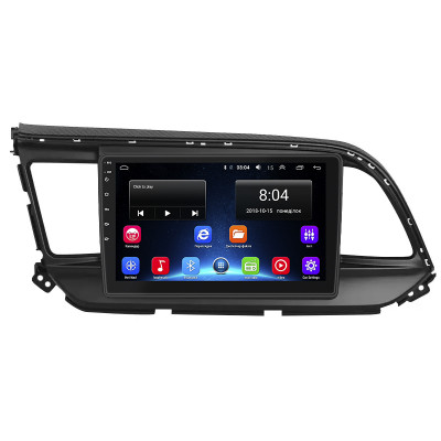 Штатная магнитола Lesko для Hyundai Avante AD 2018-2020 экран 9" 2/32Gb Wi-Fi GPS Base