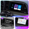 Штатная магнитола Lesko для Hyundai Avante VI 2015-н.в. экран 9" 1/16Gb Wi-Fi GPS Base