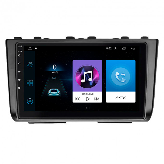 Штатная магнитола Lesko для Hyundai Creta I Рестайлинг 2020-2021 экран 9" 1/16Gb Wi-Fi GPS Base