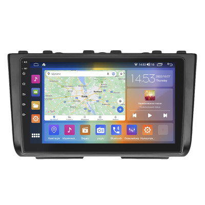 Штатная магнитола Lesko для Hyundai Creta II 2021-н.в. экран 9" 2/32Gb CarPlay 4G Wi-Fi GPS Prime