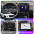 Штатная магнитола Lesko для Hyundai Creta II 2021-н.в. экран 9" 6/128Gb 4G Wi-Fi GPS Top