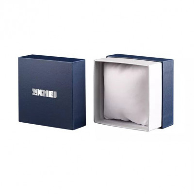 Подарункова коробочка Skmei BOXPG1 Square Blue-White Box для наручних годинників