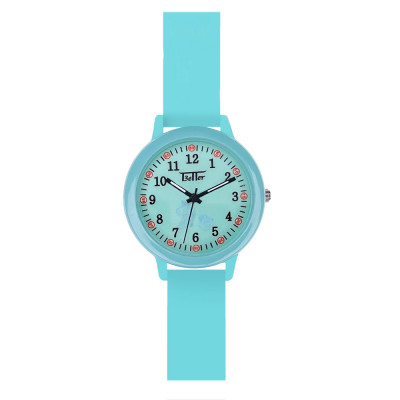Дитячий годинник Better 006 Unicorn Blue блакитний з силіконовим ремінцем та кварцовим механізмом