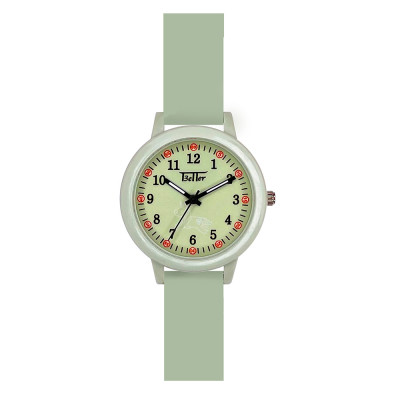 Дитячий годинник Better 006 Unicorn Green з кварцовим механізмом та силіконовим ремінцем
