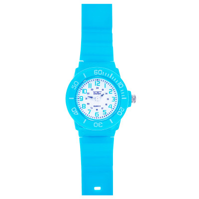 Дитячий годинник Better 007 Light Blue-White блакитний з силіконовим ремінцем (артикул 1184-0061)
