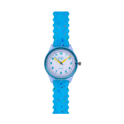 Дитячий годинник Better 008 Shine Blue-White кварцовий зі стрілочним циферблатом