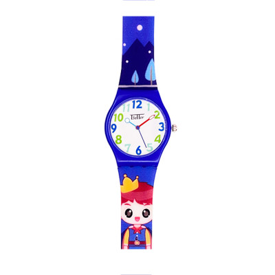 Дитячий годинник Better 012 Prince Blue-White синій, кварцовий зі стрілочним циферблатом
