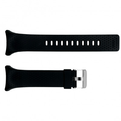 Ремінець для годинника Skmei 1856BK Black (1051-1354) — силіконовий браслет чорного кольору
