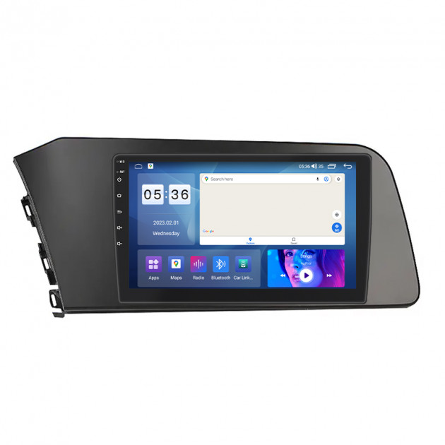Штатная магнитола Lesko для Hyundai Elantra VII (CN7) 2020-н.в. экран 9" 4/64Gb CarPlay 4G Wi-Fi GPS Prime