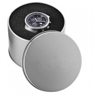 Коробочка металева кругла Boxes для зберігання та подарунку (SKU 1000-0333)