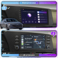 Штатная магнитола Lesko для Hyundai Elantra VII (CN7) 2020-н.в. экран 9" 6/128Gb 4G Wi-Fi GPS Top