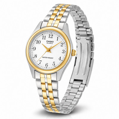 Жіночий годинник Casio LTP-1129G-7B — Класична модель з мінеральним склом та японським механізмом
