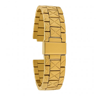Металевий браслет Awarder 024 Gold для годинника у золотистому кольорі (SKU: 1051-1536)