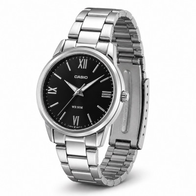 Жіночий годинник Casio LTP-1303DD-1A класичний сталевий браслет водонепроникність 5 ATM