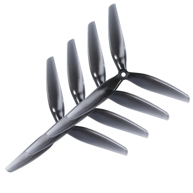 Пропелери для 7" HQProp 7X4X3 7040 (2xCW+2xCCW) grey
