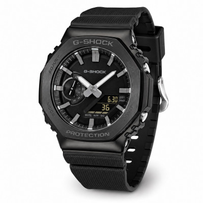Чоловічий годинник Casio G-SHOCK GM-2100LXB-1A — тактичний протиударний годинник з водозахистом 20 ATM