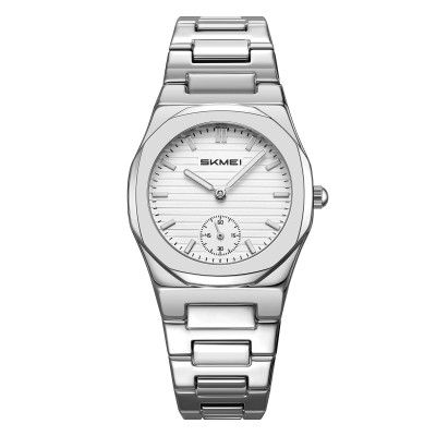 Жіночий годинник Skmei 2681SISI Silver-Silver у класичному стилі зі сріблястим браслетом