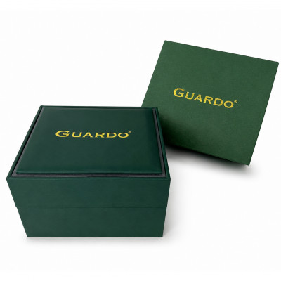 Фірмова коробка для годинника Guardo Зелена (SKU: 1160-0167) — аксесуар для зберігання