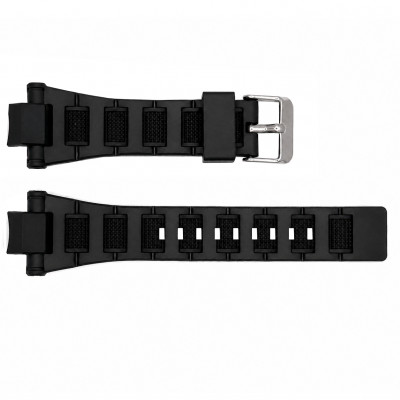Ремінець для годинника Skmei 2360 All Black (1051-1690) — силіконовий браслет чорного кольору