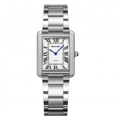 Жіночий годинник Skmei 2735SSI Silver - Steel зі сріблястим браслетом та мінеральним склом