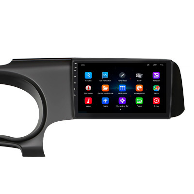 Штатная магнитола Lesko для Hyundai i10 III 2019-н.в. экран 9" 1/16Gb Wi-Fi GPS Base