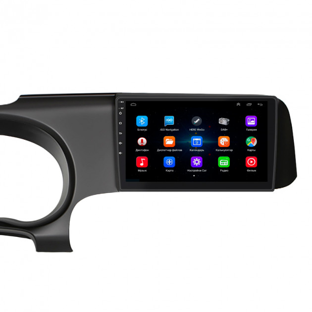 Штатная магнитола Lesko для Hyundai i10 III 2019-н.в. экран 9" 1/16Gb Wi-Fi GPS Base