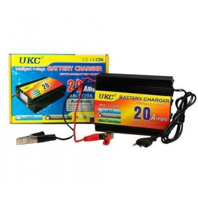 Зарядное устройство для аккумулятора UKC Battery Charger 20A MA 1220A black