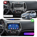 Штатная магнитола Lesko для Hyundai i20 I Рестайлинг 2012-2014 экран 9" 6/128Gb 4G Wi-Fi GPS Top