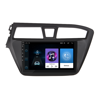 Штатная магнитола Lesko для Hyundai i20 II 2014-2018 экран 9" 1/16Gb Wi-Fi GPS Base