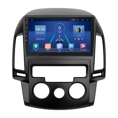 Штатная магнитола Lesko для Hyundai i30 I 2007-2010 экран 9" 2/32Gb Wi-Fi GPS Base