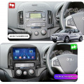Штатная магнитола Lesko для Hyundai i30 I 2007-2010 экран 9" 4/64Gb 4G Wi-Fi GPS Top