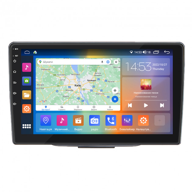 Штатная магнитола Lesko для Hyundai i30 II Рестайлинг 2015-2017 экран 9" 2/32Gb CarPlay 4G Wi-Fi GPS Prime